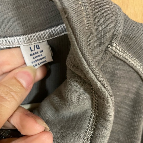 TOMMY BAHAMA - TOBAGO BAY - HALF ZIP LEISURE KNIT - COTTON BLEND - Picture 4 of 5